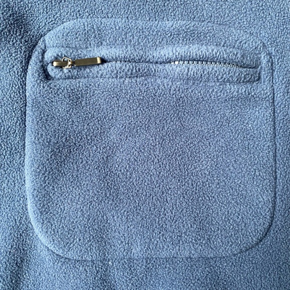 Nevada zip up blue sweater, XL relaxed baggy fit for cold weather. - Picture 5 of 6